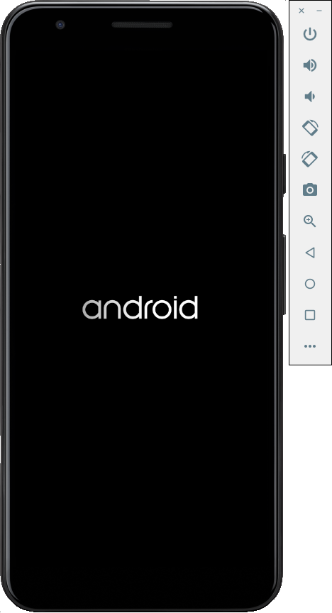 Avvio dispositivo virtuale
Android